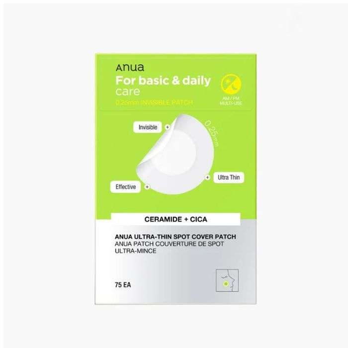 anua-anua-ultra-thin-spot-cover-patch-75-unites-soins-eclaircissants-et-anti-pigments.jpg ANUA ULTRA THIN SPOT COVER PATCH 75 UNITES – Image 1