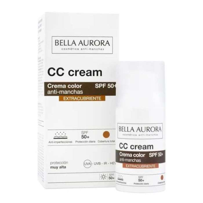 bella-aurora-cc-cream-anti-taches-extracouvrantes-spf50-30-ml.jpg BELLA AURORA CC CREAM ANTI TACHES EXTRACOUVRANTES SPF50+ 30 ML – Image 1