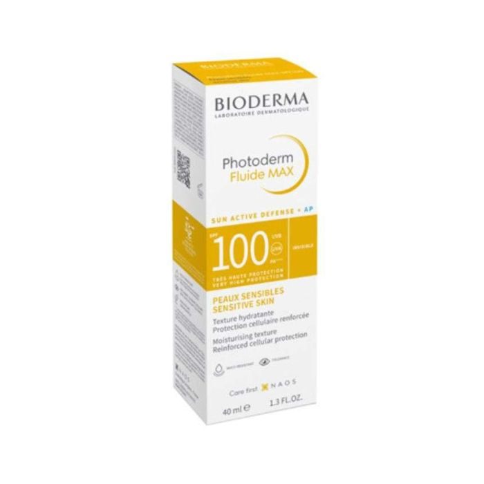 bioderma-photoderm-fluide-max-spf100-invisible-40ml.jpg BIODERMA PHOTODERM FLUIDE MAX SPF100 INVISIBLE 40ML – Image 1