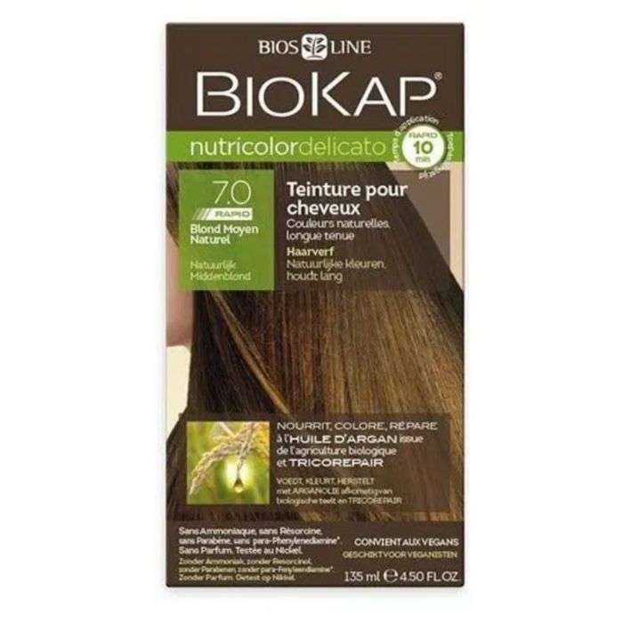 biokap-biokap-nutricolor-delicato-rapide-70-blond-moyen-naturel-coloration.jpg BIOkAP NUTRICOLOR DELICATO RAPIDE 7.0 BLOND MOYEN NATUREL – Image 1