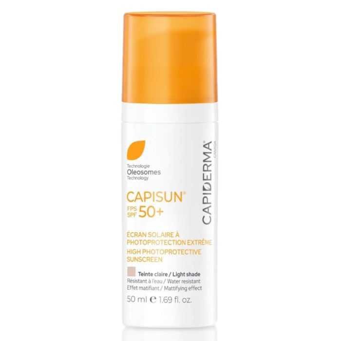 capiderma-capiderma-capisun-ecran-solaire-a-photoprotection-extreme-teinte-claire-50-cremes-solaires.jpg CAPIDERMA CAPISUN ECRAN SOLAIRE A PHOTOPROTECTION EXTREME TEINTE CLAIRE 50+ – Image 1