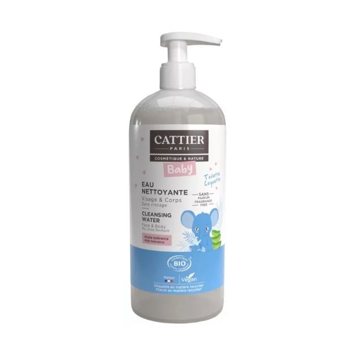 cattier-bebe-eau-nettoyante-500ml.jpg CATTIER BEBE EAU NETTOYANTE 500ML – Image 1