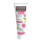 CATTIER DENTIFRICE ENFANTS SANS FLUOR 2-6 ANS 50 ML GOUT FRAMBOISE