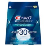 CREST 3D LEVELS 30 WHITER 38 STRIPS PROFESSIONAL WHITE + LED LIGHT