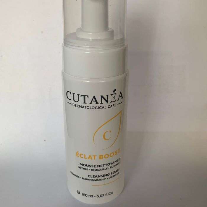 cutanea-cutanea-eclat-boost-c-mousse-nettoyante-150ml-nettoyants-visage.jpg CUTANEA ECLAT BOOST C MOUSSE NETTOYANTE 150ml – Image 1