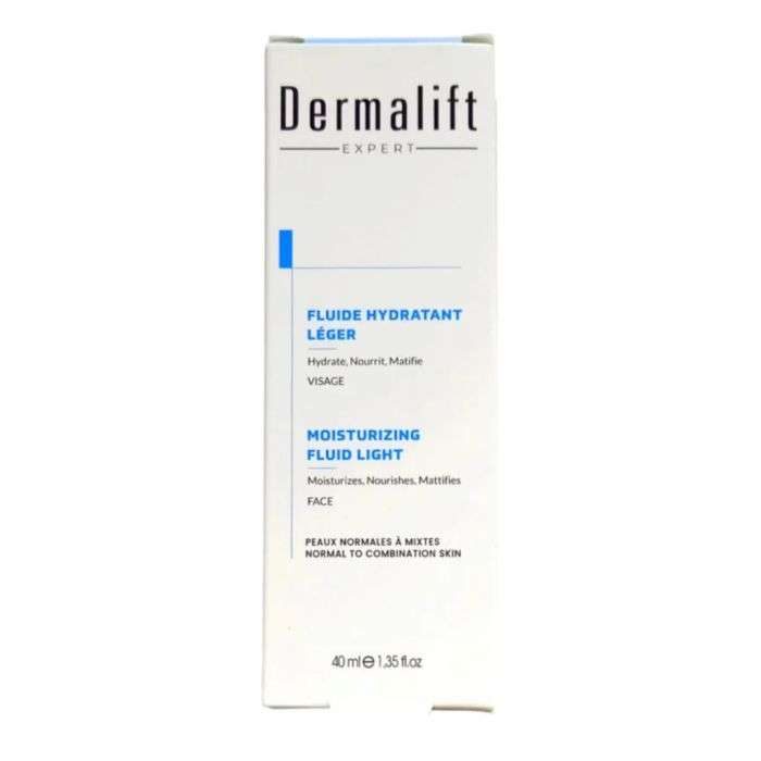 dermalift-fluide-hydratant-leger-peaux-mixtes-40-ml.jpg DERMALIFT FLUIDE HYDRATANT LEGER PEAUX MIXTES 40 ML – Image 1