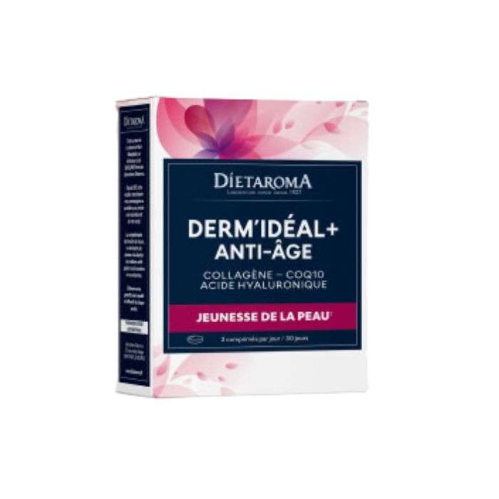 dietaroma-dermideal-plus-collagene-coq10-60-comprimes.jpg DIETAROMA DERMIDEAL PLUS COLLAGENE + COQ10 60 COMPRIMES – Image 1