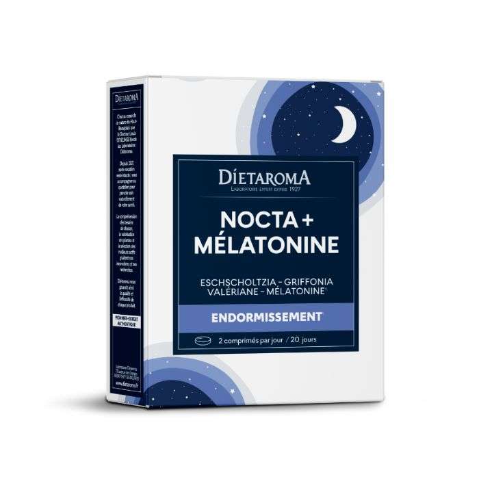 dietaroma-dietaroma-nocta-plus-melatonine-sommeil-40-comprimes-sommeil-detente.jpg DIETAROMA NOCTA PLUS MELATONINE SOMMEIL 40 COMPRIMES – Image 1