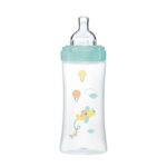 DODIE BIBERON ANTI COLIQUE TETINE PLATE 330ML 6MOIS+
