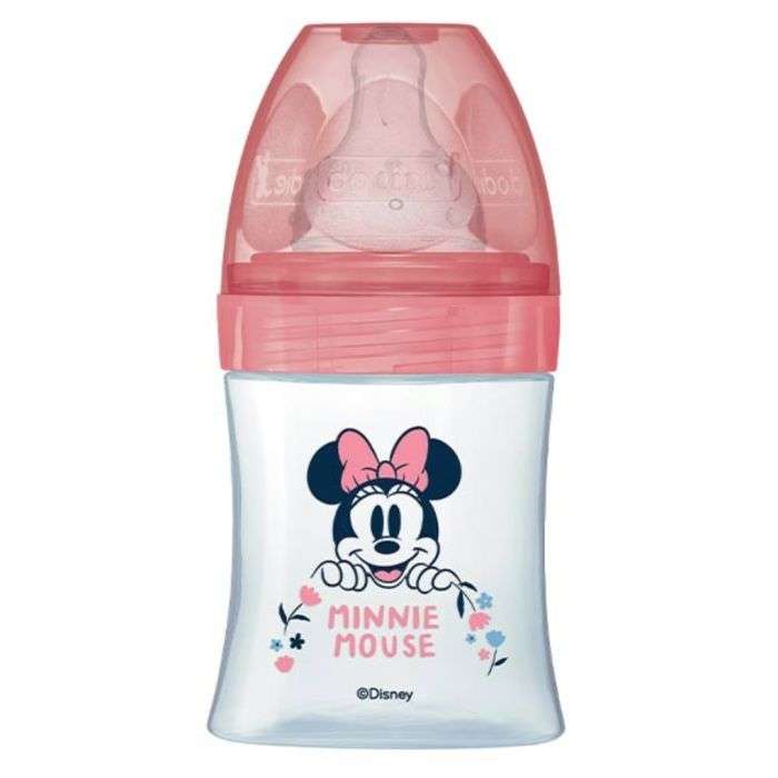 dodie-biberon-anti-colique-tetine-ronde-3-vitesses-0-6-mois-150-ml-minnie-mousse.jpg DODIE BIBERON ANTI COLIQUE TETINE RONDE 3 VITESSES 0-6 MOIS 150 ML MINNIE MOUSSE – Image 1