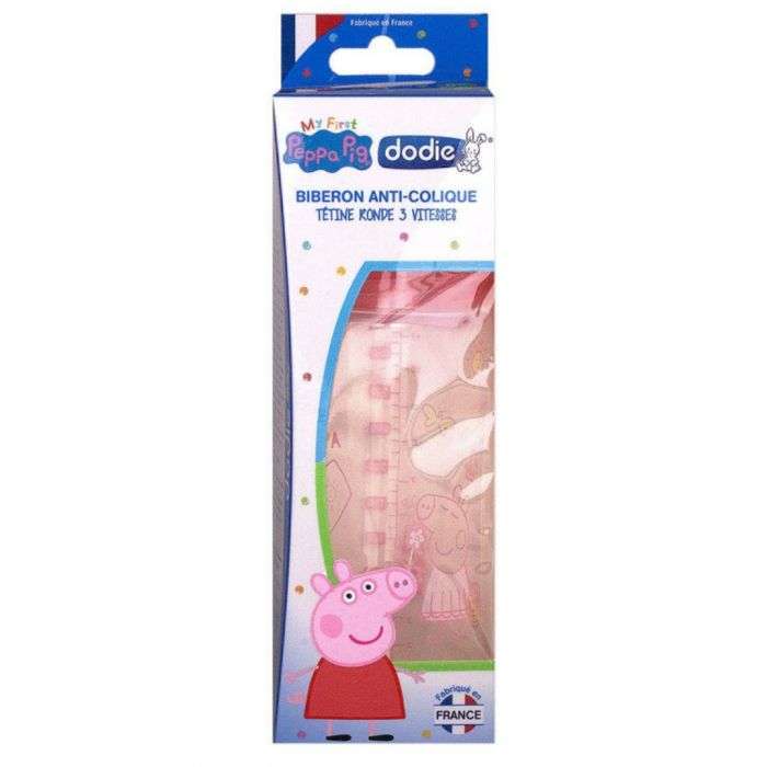 dodie-dodie-biberon-anti-colique-tetine-ronde-3-vitesses-270-ml-0-6-mois-biberons-et-goupillons.jpg DODIE BIBERON ANTI COLIQUE TETINE RONDE 3 VITESSES 270 ML 0-6 MOIS – Image 1