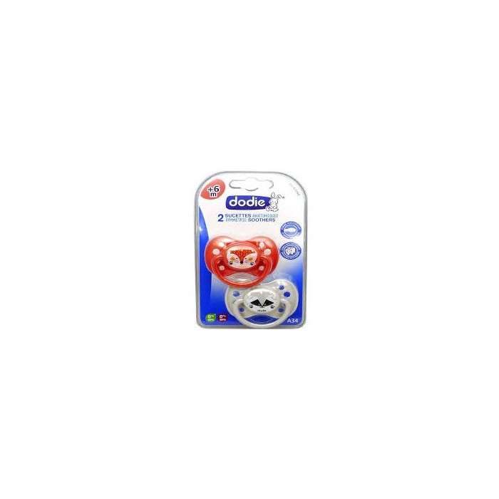 dodie-dodie-suc-a13-6m-duo-summertime-sucettes-et-attaches-sucettes.jpg DODIE SUC A13 +6M DUO SUMMERTIME – Image 1