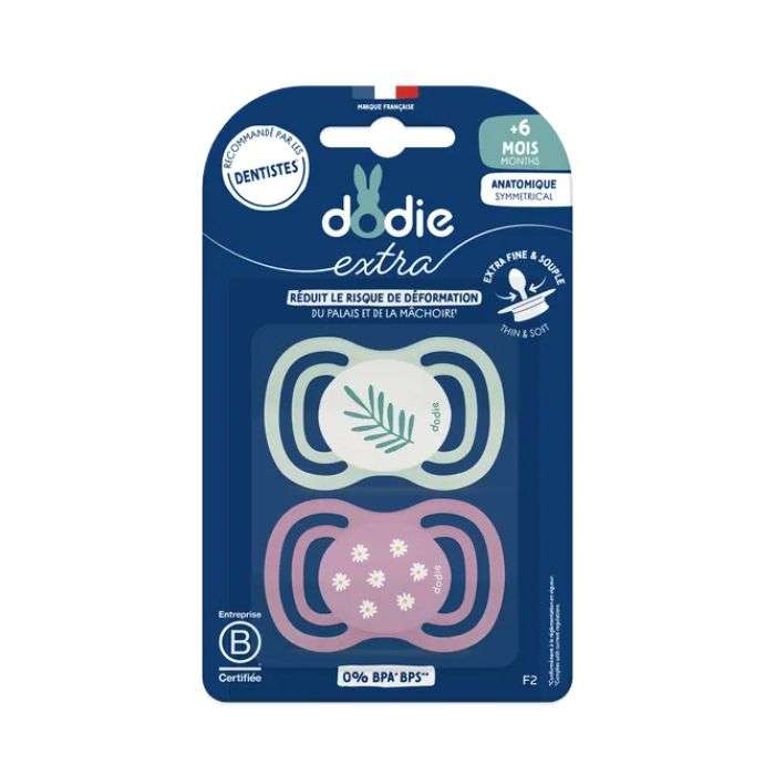 dodie-dodie-sucette-anatomique-extra-6-mois-plus-f2-sucettes-et-attaches-sucettes.jpg DODIE SUCETTE ANATOMIQUE EXTRA 6 MOIS PLUS F2 – Image 1