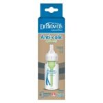 DR BROWNS BIBERON EN VERRE ANTI COLIC OPTION +120 ML COL ETROIT 0M+