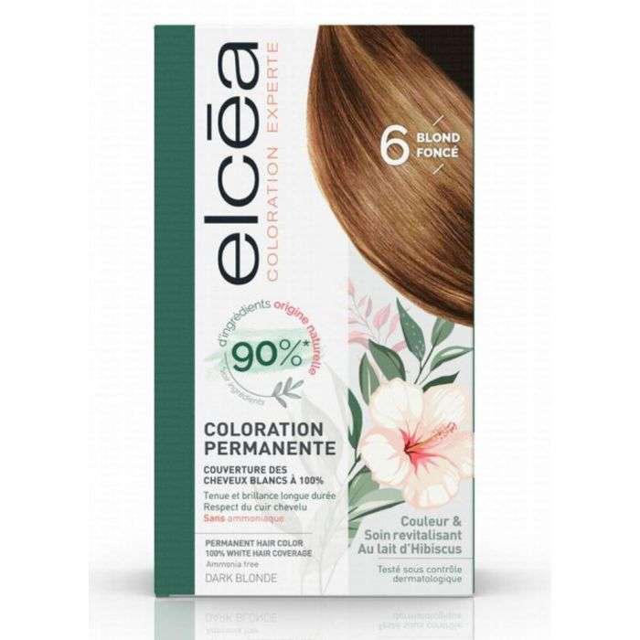 elcea-elcea-coloration-permanante-6-blond-fonce-coloration.jpg ELCEA COLORATION PERMANANTE 6 BLOND FONCE – Image 1