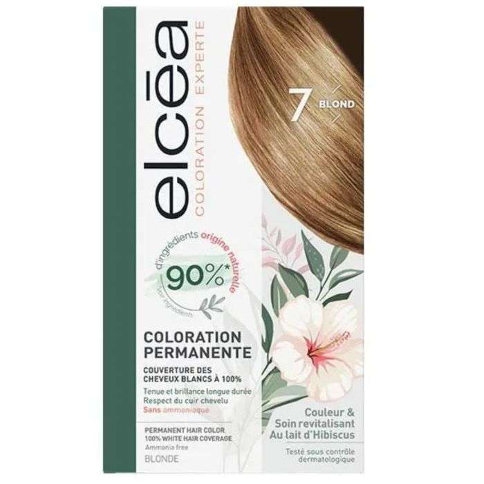 elcea-elcea-coloration-permanente-7-blond-coloration.jpg ELCEA COLORATION PERMANENTE 7 BLOND – Image 1