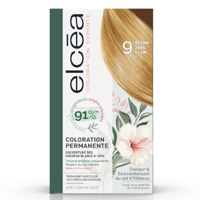elcea-elcea-coloration-permanente-9-blond-tres-clair-coloration.jpg ELCEA COLORATION PERMANENTE 9 BLOND TRES CLAIR – Image 1