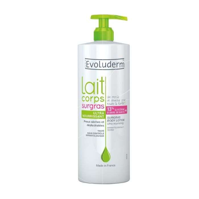 evoluderm-lait-corps-surgras-ultra-nourrissant-500ml.jpg EVOLUDERM LAIT CORPS SURGRAS ULTRA NOURRISSANT 500ML – Image 1