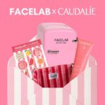 FACELAB X CAUDALIE SKINCARE FRIDGE BABY PINK