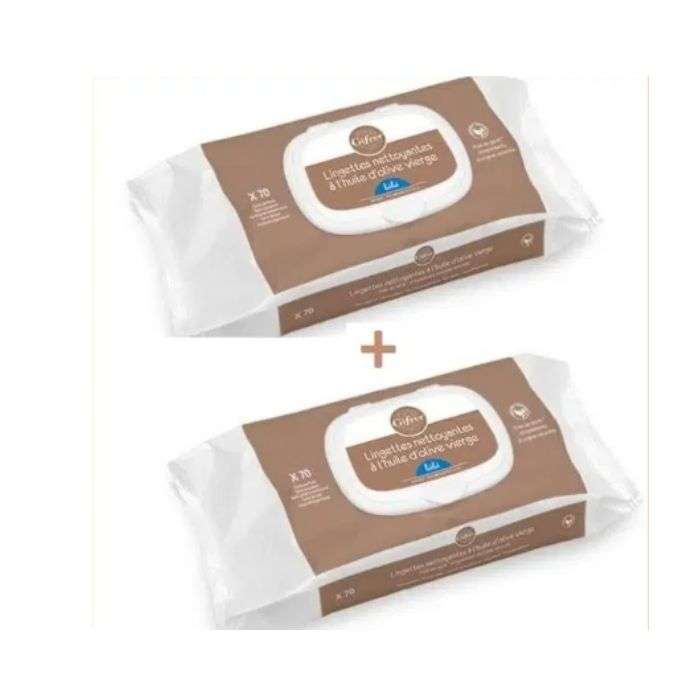 gifrer-gifrer-lingettes-a-lhuile-dolive-bio-pack-de-2-changes-bebe.jpg GIFRER LINGETTES A L'HUILE D'OLIVE BIO PACK DE 2 – Image 1