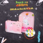 GOBENTO KIDS OFFRE SAC A DEJEUNER RABIT + BOITE ISOTHERME 21*16*5 CM 710 ML