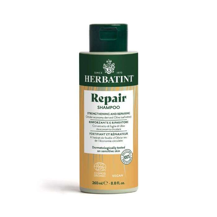 herbatint-herbatint-repair-shampooing-fortifiant-et-reparateur-260ml-shampoing-cheveux-secs.jpg HERBATINT REPAIR SHAMPOOING FORTIFIANT ET REPARATEUR 260ML – Image 1