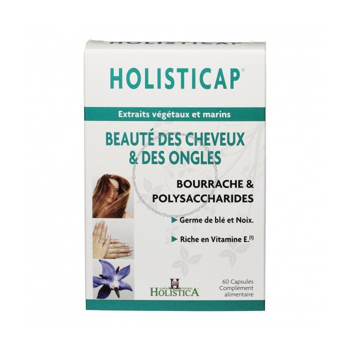 holisticap-holistica-holisticap-cheveux-et-ongles-60-capsules-complements-alimentaires.jpg HOLISTICA HOLISTICAP CHEVEUX ET ONGLES 60 CAPSULES – Image 1