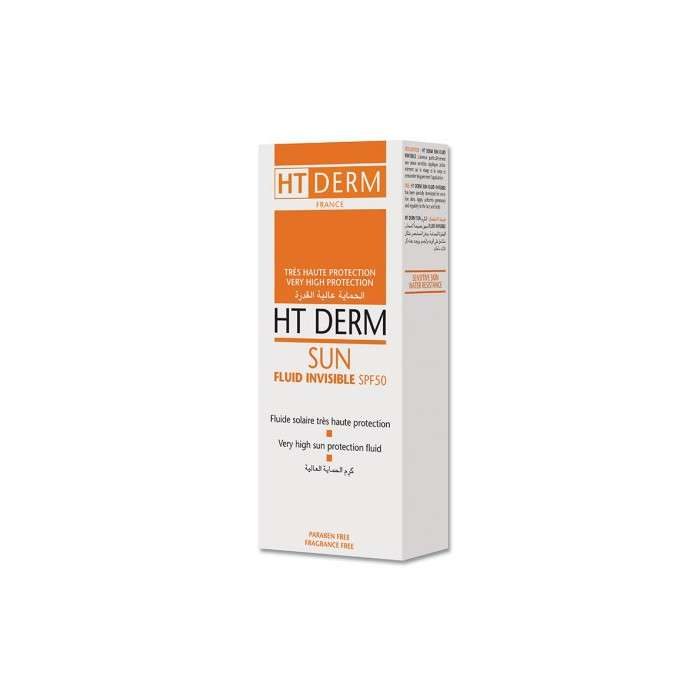 htderm-sun-fluide-invisible-50-ml-spf-50.jpg HTDERM SUN FLUIDE INVISIBLE 50 ML SPF 50+ – Image 1