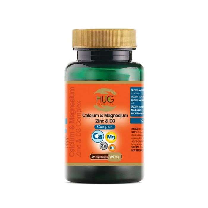 hug-calcium-magnesium-zinc-et-d3-complex-90-gelules.jpg HUG CALCIUM MAGNESIUM ZINC ET D3 COMPLEX 90 GELULES – Image 1