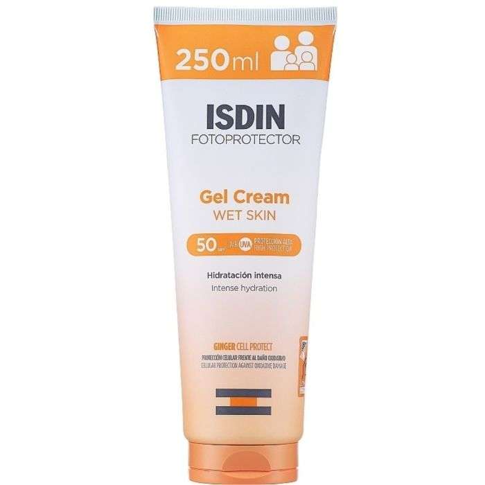 isdin-isdin-fotoprotector-gel-cream-wet-skin-spf-50-250ml-gels-solaire.jpg ISDIN Fotoprotector Gel Cream WET SKIN SPF 50+ /250ML – Image 1