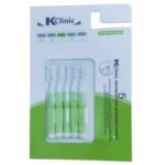 KIN KCLINIC BROSSETTES INTERDENTAIRES VERT 1.0 MM 5 UNITES
