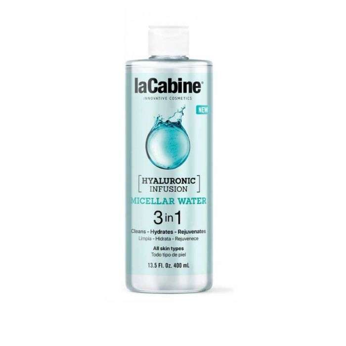 la-cabine-la-cabine-eau-micellaire-3-en-1-hyaluronic-infusion-400-ml-demaquillants-et-nettoyants.jpg LA CABINE EAU MICELLAIRE 3 EN 1 HYALURONIC INFUSION 400 ML – Image 1
