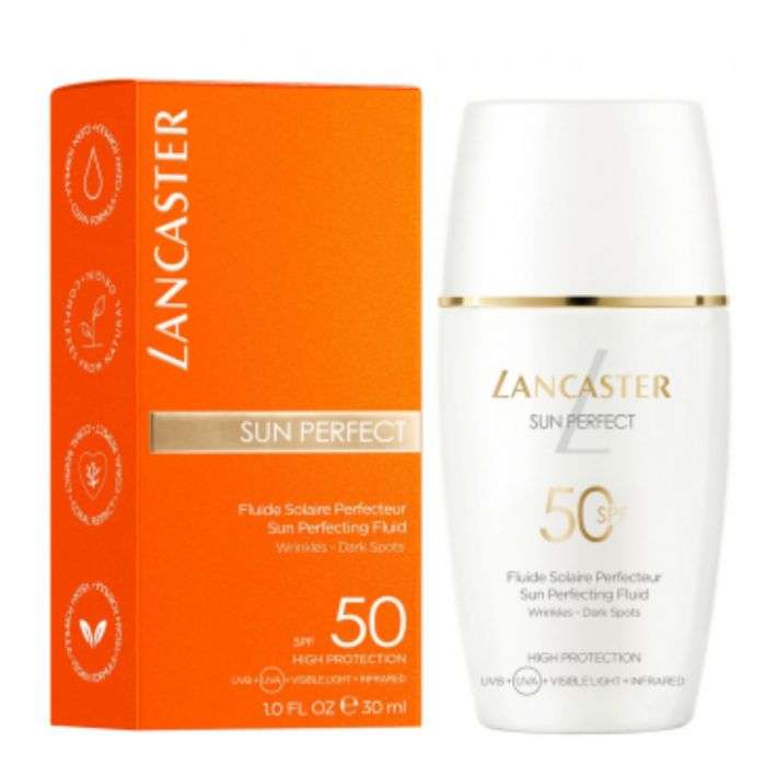 lancaster-lancaster-sun-perfect-fluide-solaire-perfecteur-spf-50-30-ml-cremes.jpg LANCASTER SUN PERFECT FLUIDE SOLAIRE PERFECTEUR SPF 50 - 30 ML – Image 1
