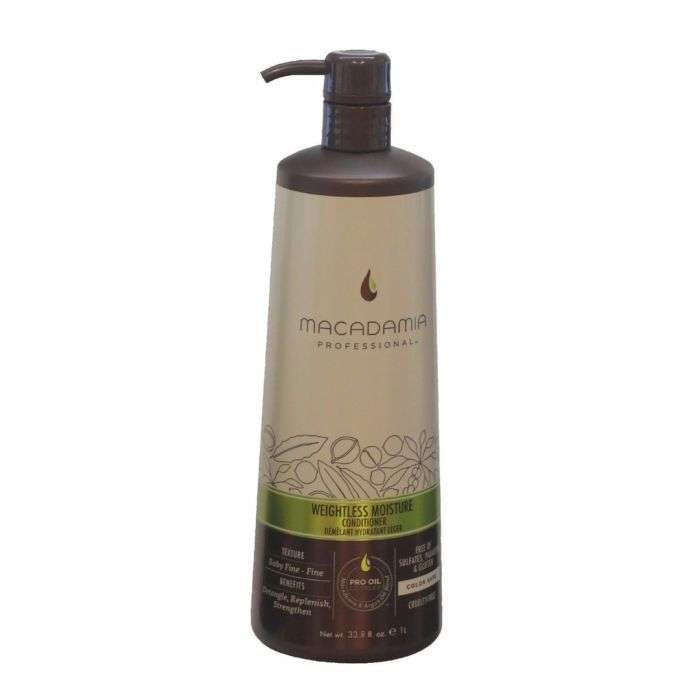 macadamia-macadamia-weightless-moisture-conditioner-1l-apres-shampoing.jpg MACADAMIA WEIGHTLESS MOISTURE CONDITIONER 1L – Image 1
