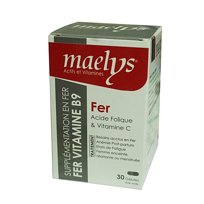 maelys-maelys-fer-30-gelules-complements-alimentaires.jpg MAELYS FER 30 GELULES – Image 1