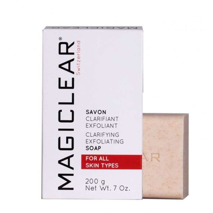 magiclear-magiclear-savon-clarifiant-exfoliant-200-gr-savons-et-pains.jpg MAGICLEAR SAVON CLARIFIANT EXFOLIANT 200 GR – Image 1
