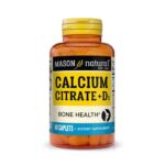 MASON NATURAL CALCIUM CITRATE +D3 60 COMPRIMES
