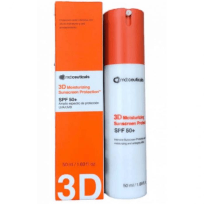 md-ceuticals-md-ceuticals-3d-moisturizing-sunscreen-spf-50-50ml-cremes.jpg MD CEUTICALS 3D moisturizing sunscreen spf 50+ (50ml) – Image 1
