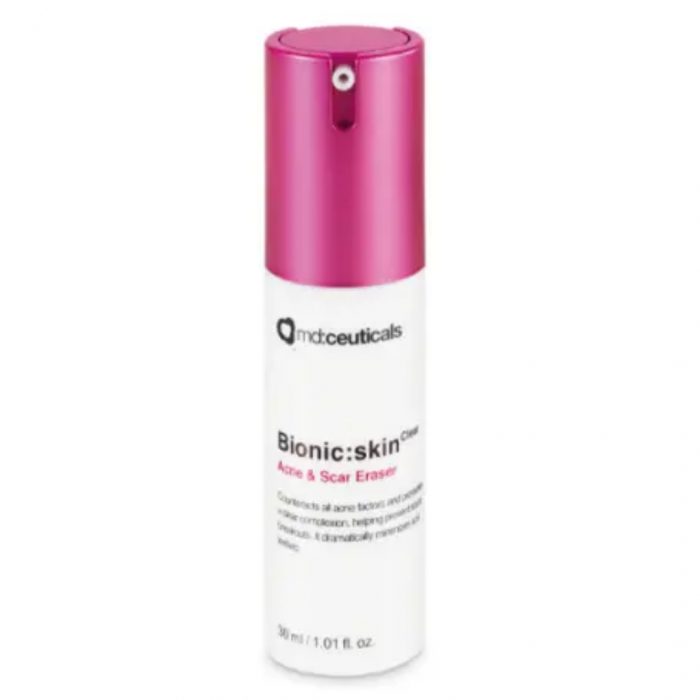 md-ceuticals-md-ceuticals-bionic-skin-clear-acne-scar-erasar-creme-30-ml-soins-anti-imperfections.jpg MD CEUTICALS BIONIC SKIN CLEAR ACNE SCAR ERASAR CREME 30 ML – Image 1