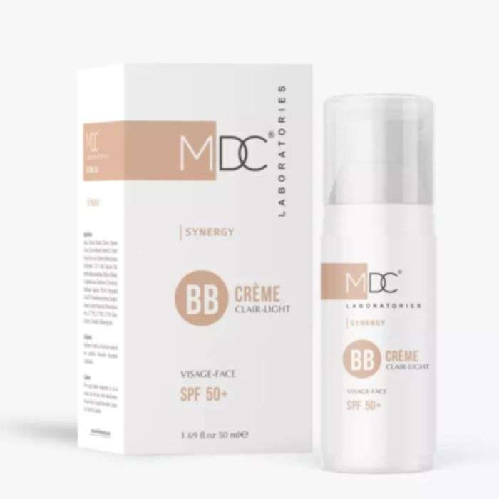 mdc-synergy-bb-creme-clair-spf-50-50-ml.jpg MDC SYNERGY BB CREME CLAIR SPF 50+ 50 ML – Image 1