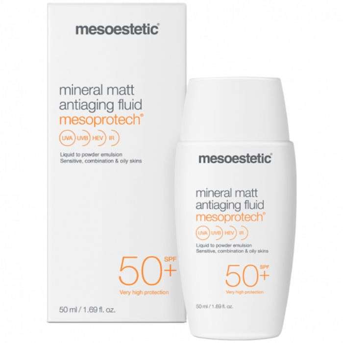 mesoestetic-mesoestetic-mineral-matt-antiaging-fluid-mesoprotech-spf-50-cremes.jpg MESOESTETIC MINERAL MATT ANTIAGING FLUID MESOPROTECH SPF 50+ – Image 1