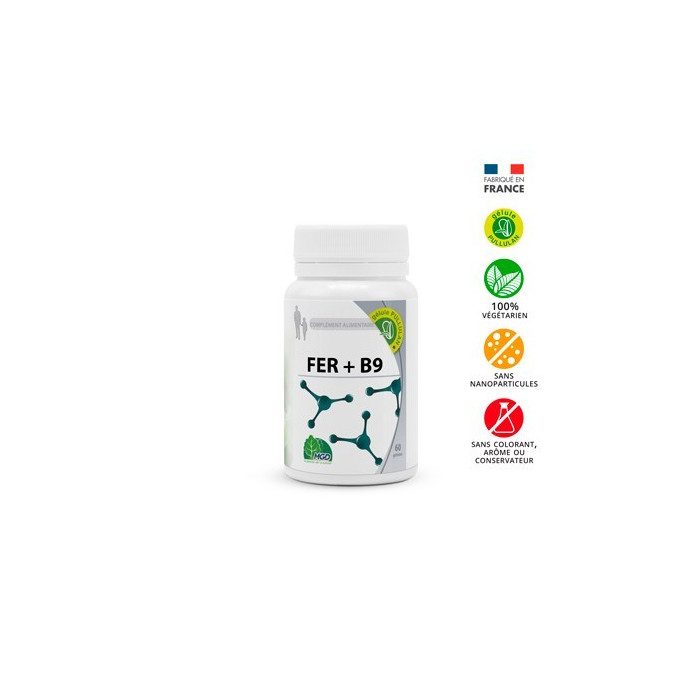 mgd-fer-b9-60-gelules.jpg MGD FER + B9 60 GELULES – Image 1