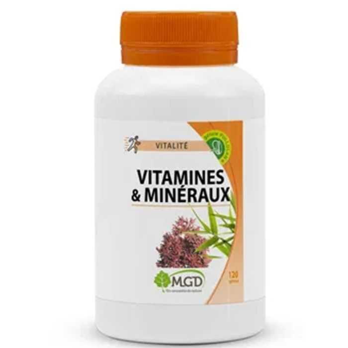 mgd-nature-vitamines-et-mineraux-120-gelules.jpg MGD NATURE VITAMINES ET MINERAUX 120 GELULES – Image 1
