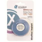 MIRADENT MIRAFLOSS IMPLANT FILS DENTAIRE MEDIUM 2.2 MM