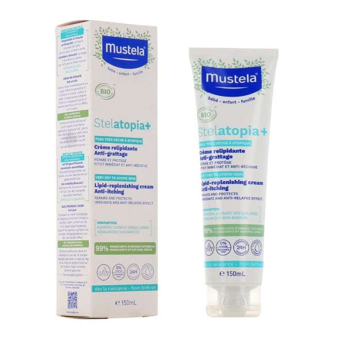 mustela-mustela-stelatopia-creme-relipidante-anti-grattage-150ml-soins-visage-et-corps.jpg MUSTELA STELATOPIA+ CREME RELIPIDANTE ANTI-GRATTAGE 150ML – Image 1