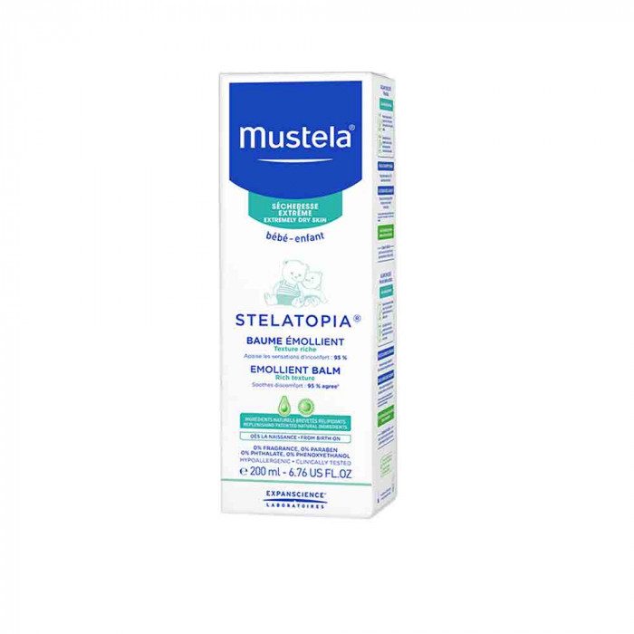 mustela-stelatopia-baume-emollient-200-ml.jpg MUSTELA STELATOPIA BAUME ÉMOLLIENT 200 ML – Image 1