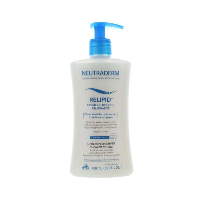 neutraderm-relipid-creme-de-douche-relipidante-400-ml.jpg NEUTRADERM RELIPID + CREME DE DOUCHE RELIPIDANTE 400 ML – Image 1