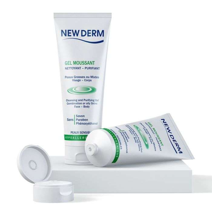 NEW DERM GEL MOUSSANT PURIFIANT 250 ML