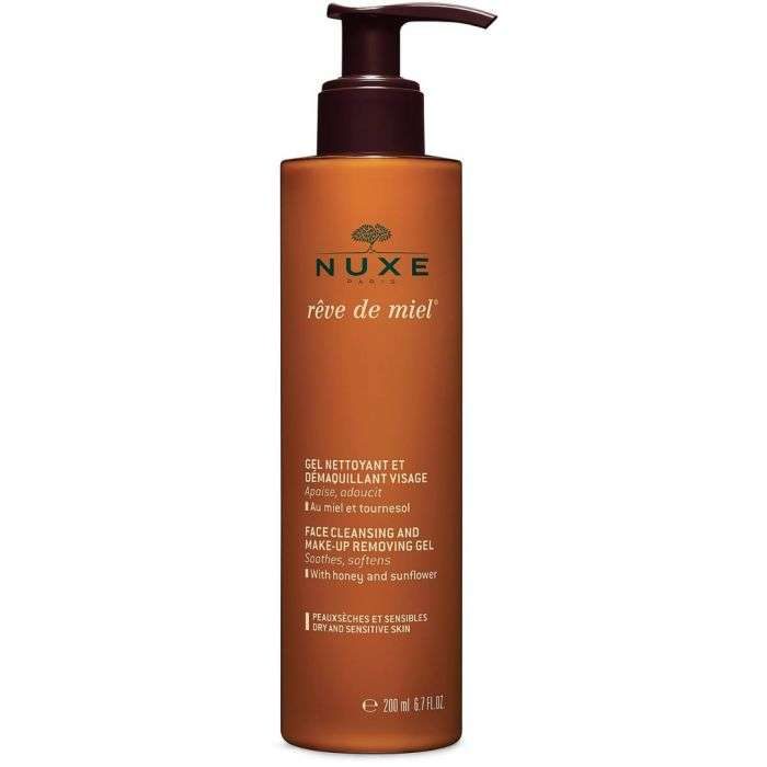 nuxe-nuxe-reve-de-miel-gel-nettoyant-demaquillant-visage-200-ml-nettoyants-visage.jpg NUXE REVE DE MIEL GEL NETTOYANT DEMAQUILLANT VISAGE 200 ML – Image 1