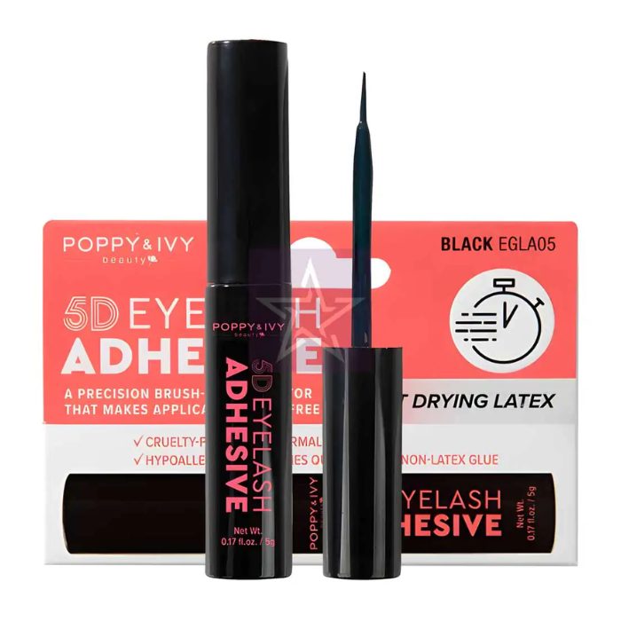 POPPY ET IVY 5D EYELASH ADHESIVE BLACK
